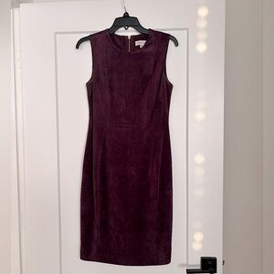 ✨Calvin Klein Suede Sleeveless Dress✨